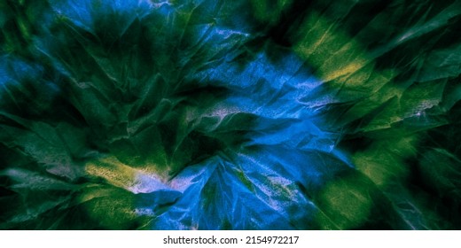 Multicolor Grunge Texture. Batik Dye Textures. Multicolour Tie Dye Fabric. Mint Asian Ink Drop. Water Color Backdrop. Bright Illustration.