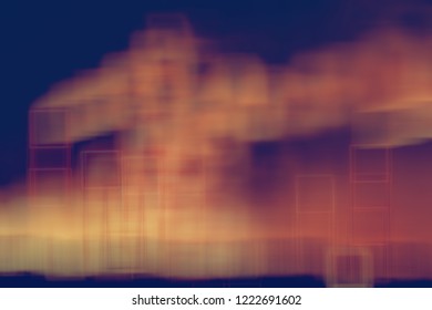 multicolored abstract network background / modern technological background, abstraction blurred unusual concept speed