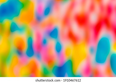 Multicolored abstract shapes pattern background