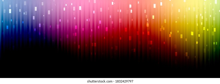 multicolored background and blackout  colorful decorative texture  creative colored wallpaper  large curtain and glitters
