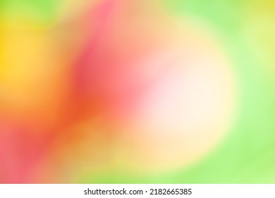 Multicolored Background Concept - Flower Natural Color Gradient By Soft Focus And Hyper Macro - Soft Focus