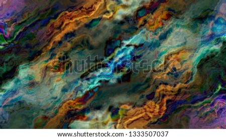 Multicolored creative abstract grunge background. illustration digital.