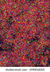 Multicolored Dots Creating Too Much Noise