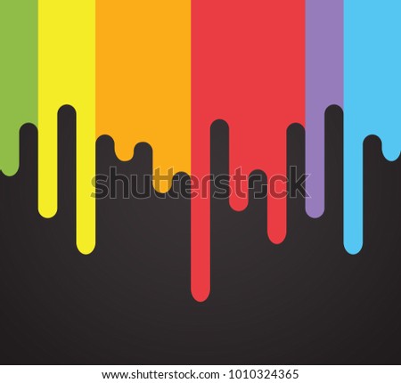 Multi-colored rainbow background wall-paper. A concept for the websites on fight against discrimination and protection of the rights of sexual minorities. In flat style.