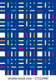 multicolored raster