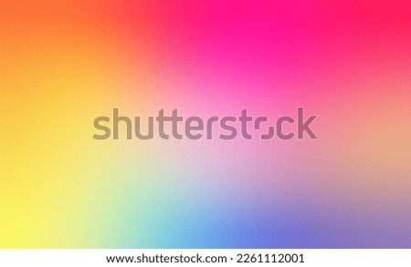 Multicolored Soft Gradient - Polychromatic Background Illustration - Colorful and Contrasting Wallpaper
