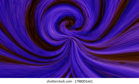 Multi-Colored Swirl Into A Focal Point