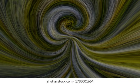 Multi-Colored Swirl Into A Focal Point