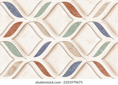 Multicolour Rustic Digital Wall Tile Decor For interior Home or Rustic Ceramic wall tile Design, Heavily Mixed Wall Art Decor For Home, wallpaper, linoleum, textile, background.