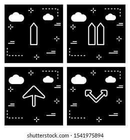 Multiple Direction Icon For Your Project