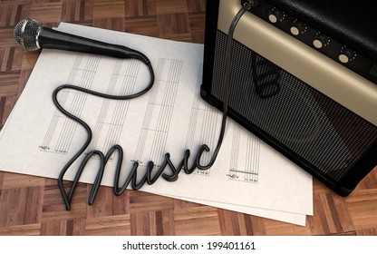 Music Concept illustration