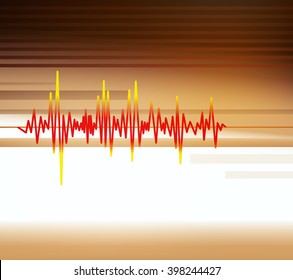 music equalizer background