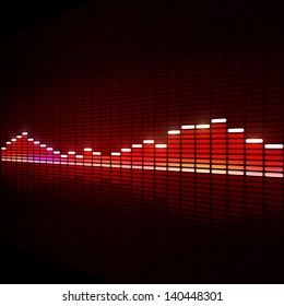 music equalizer background for active dance events