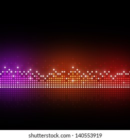 music equalizer background for different joyful events