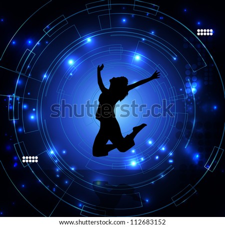 Similar – Image, Stock Photo It’s who’s in the air.