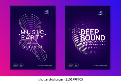 Music fest. Dynamic gradient shape and line. Trendy concert cover set. Music fest neon flyer. Electro dance. Electronic trance sound. Techno dj party. Club event poster. - Powered by Shutterstock - Get 15% off with code: PIKWIZARD15