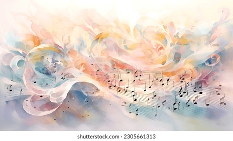 Music of five elements  -eart, wind, fire, water and space (ether)