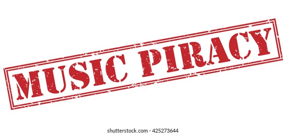 Music Piracy Stamp