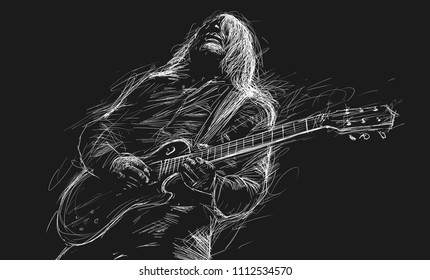 37,347 How draw guitar Images, Stock Photos & Vectors | Shutterstock