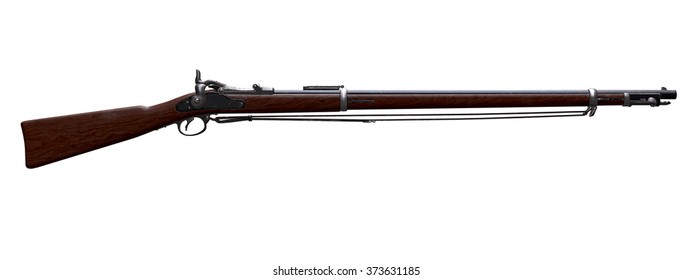 Musket Springfield  Trapdoor Rifle