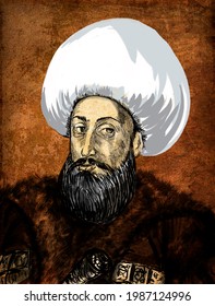 Mustafa IV Ottoman Sultan From 1807 To 1808 Who Participated In The Reactionary Conservative Coalition That Overthrew His Reforming Cousin, The Sultan Selim III.