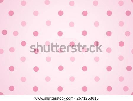 Muted polka dot pattern in soft baby pink and white, vintage style, aged texture, simple and subtle, printable journal paper. seamless watercolor pattern on subtle paper texture. Hand drawn dotted bg