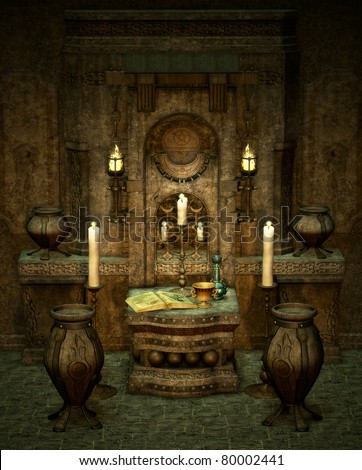 Poster: The Mysterious Altar Room