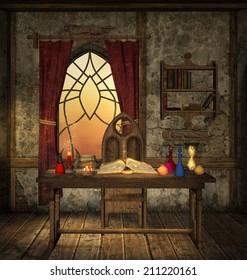 677 Gothic Castle Room Halloween Images, Stock Photos & Vectors ...