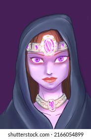 The Mysterious Priestess Of The Rare Gem