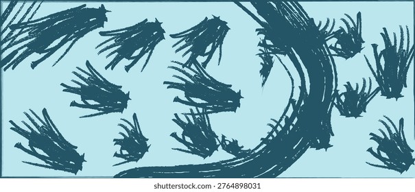 A n Eyecatching Graphic Design for Background  Display 