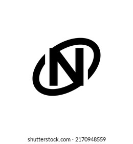 N Symbol Graphic Design Simple Clean Stock Illustration 2170948559 ...