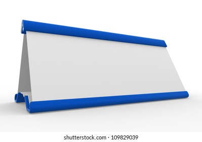 Name-plate. 3d render