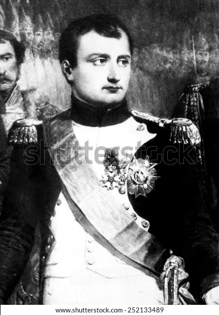 Napoleon Bonaparte Aka Napoleon 17691821 Commander Stock Illustration 