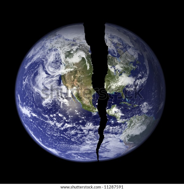 Nasa Photo Earth Crack 스톡 일러스트 11287591 Shutterstock