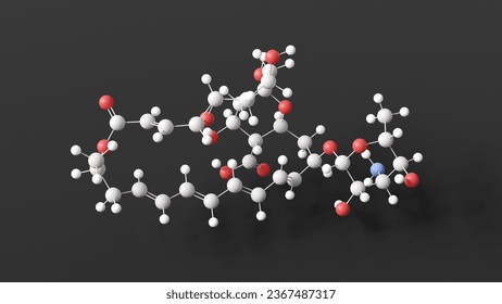 natamycin molecule  molecular