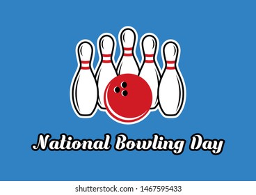 155 National bowling day Images, Stock Photos & Vectors | Shutterstock