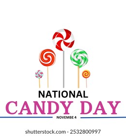 National Candy Day. November 4. Holiday concept. Template for background, - Powered by Shutterstock