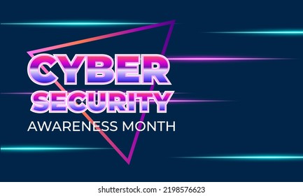 National Cyber Security Awareness Month (NCSAM) in October. Is a collaboration between government and private industry to raise awareness about digital security.  - Powered by Shutterstock