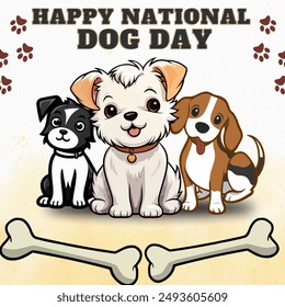 National Dog Day - Celebrate Dog Day Honor your loyal and loving best friend! - Powered by Shutterstock