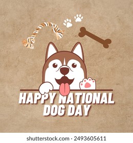 National Dog Day - Celebrate Dog Day Honor your loyal and loving best friend! - Powered by Shutterstock