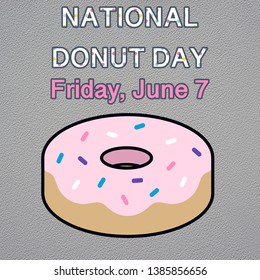 National Donut Day Friday, June 7. - Powered by Shutterstock