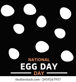 National Egg Day. greeting card of national egg day. june 03 - Powered by Shutterstock