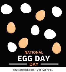 National Egg Day. greeting card of national egg day. june 03 - Powered by Shutterstock