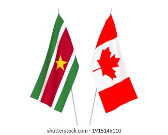 Canada Suriname Flag Images Stock Photos Vectors Shutterstock