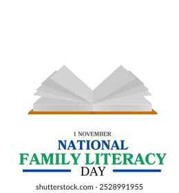 National Family Literacy Day. november 1st - Powered by Shutterstock