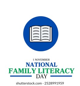 National Family Literacy Day. november 1st - Powered by Shutterstock