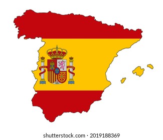 National Flag Country Spain Stock Illustration 2019188369 | Shutterstock