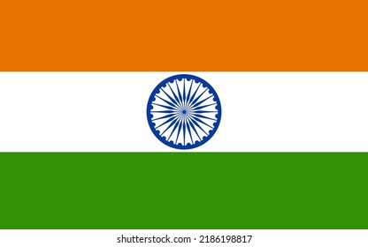 The National Flag Of India Colloquially Called The Tricolour Is A Horizontal Rectangular Tricolour Flag Of India Saffron White And India Green With The Ashoka Chakra A 24 Spoke Wheel In Navy Blu.