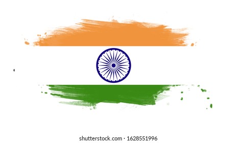 National Flag India Patriotic Symbol Image Stock Illustration ...