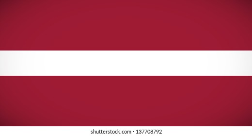 National Flag Of Latvia With Correct Proportions And Color Scheme (raster Illustration)